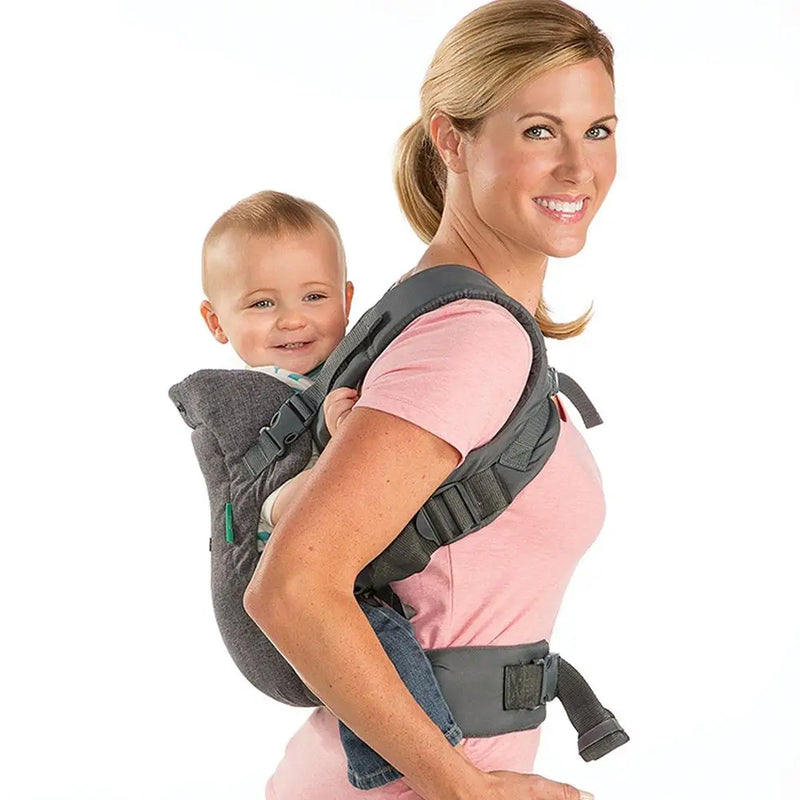 Canguru Ergonômico para Bebês - Mochila de Transporte com Alças Acolchoadas