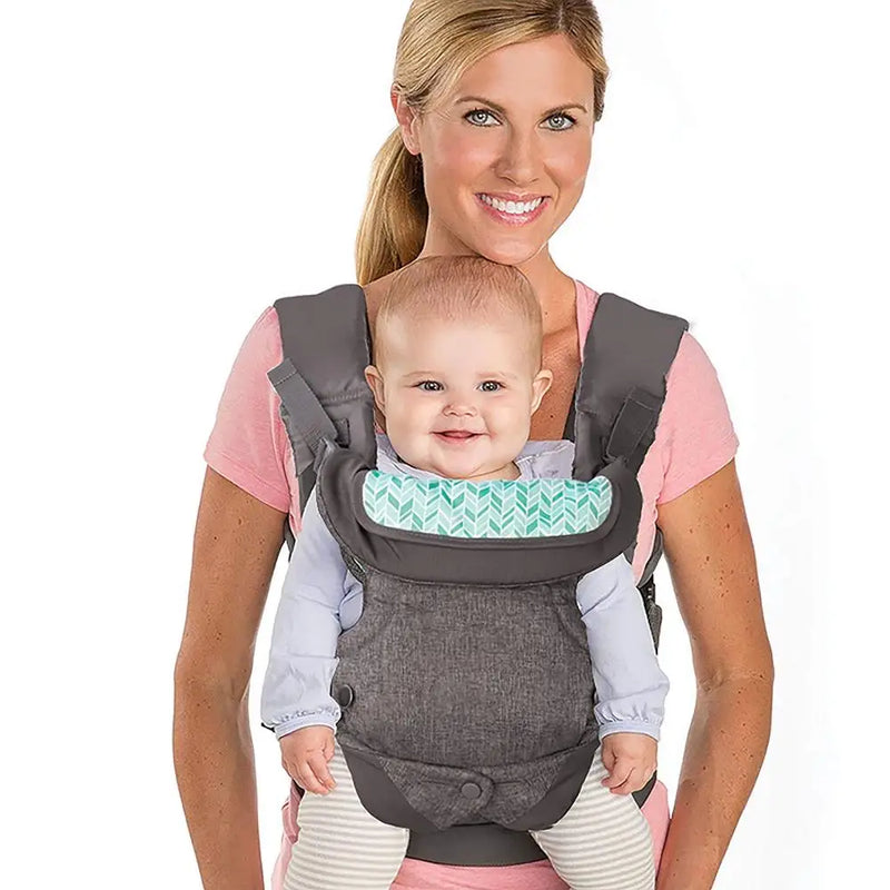 Canguru Ergonômico para Bebês - Mochila de Transporte com Alças Acolchoadas