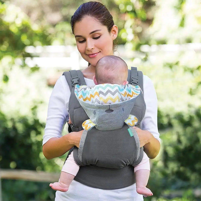 Canguru Ergonômico para Bebês - Mochila de Transporte com Alças Acolchoadas