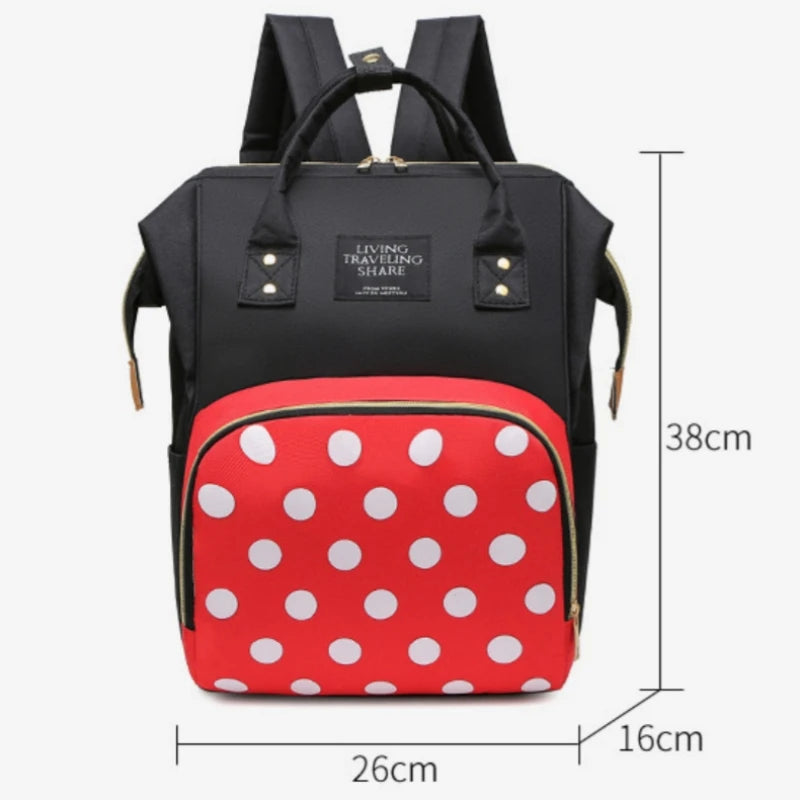 Mochilas Multifuncionais com Isolamento para Mães e Bebês - NoEnName_Null